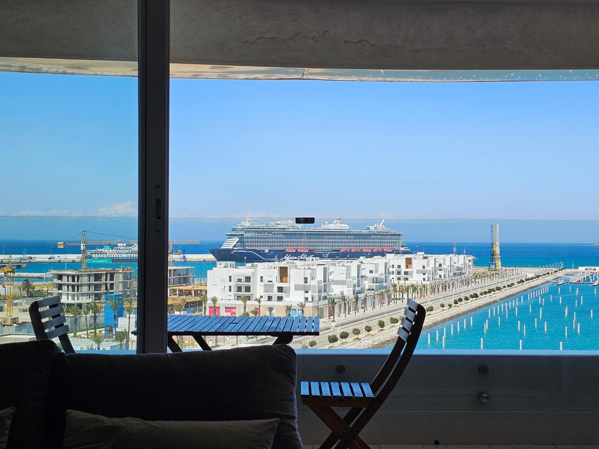Ocean View Apartment With Airco Tanger Kültér fotó